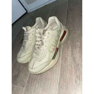Gucci Rhyton Logo Sneaker Size 9